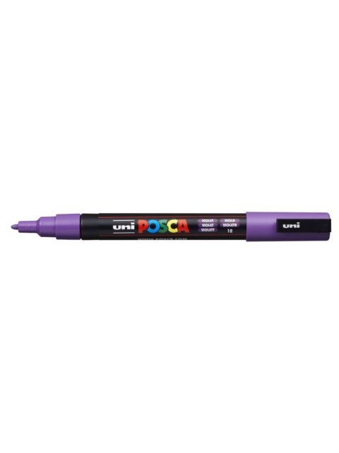 Marker Uni pc-3m Posca ljubičasti