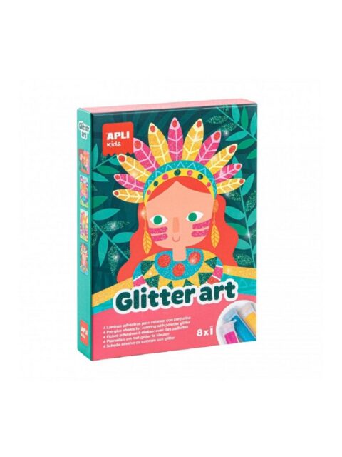 Glitter art Apli igra za stvaranje slika sa šljokicama 17561