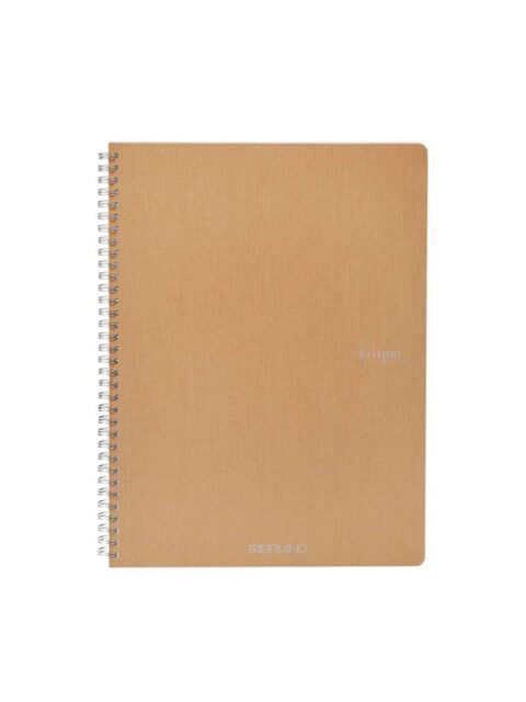 Bilježnica Fabriano Ecoqua original A4 90g 70L spiralna crte bruno 19290202