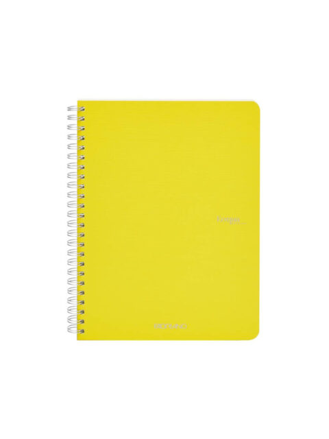 Bilježnica Fabriano Ecoqua original A5 90g 70L spiralna crte limone 19148208