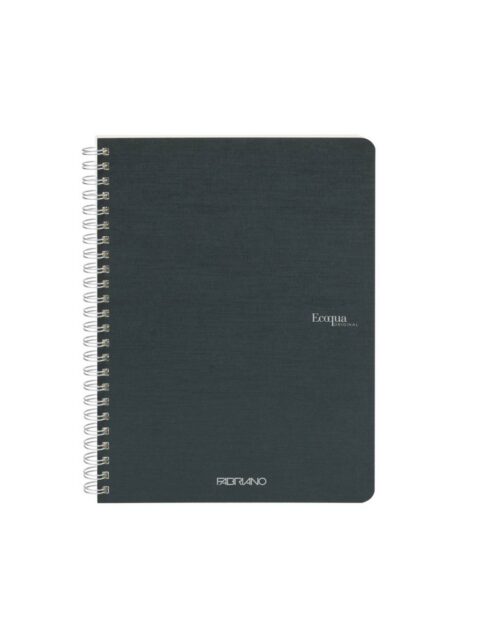 Bilježnica Fabriano Ecoqua original A5 90g 70L spiralna crte royal green 19148210
