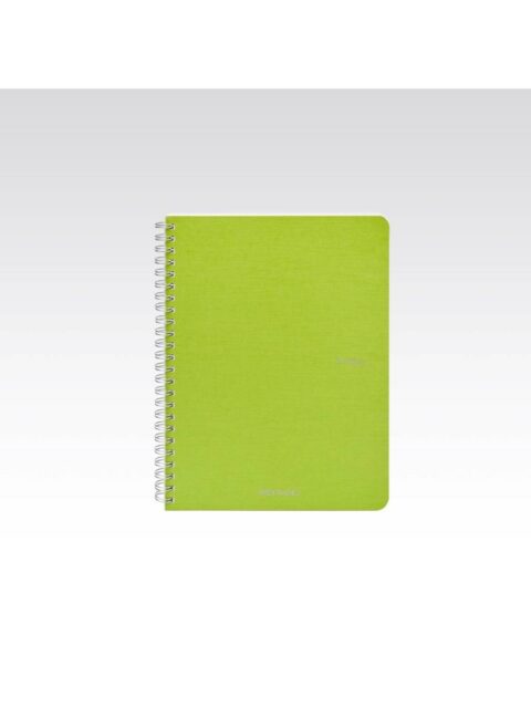 Bilježnica Fabriano Ecoqua original A5 90g 70L spiralna kocke lime 19148107