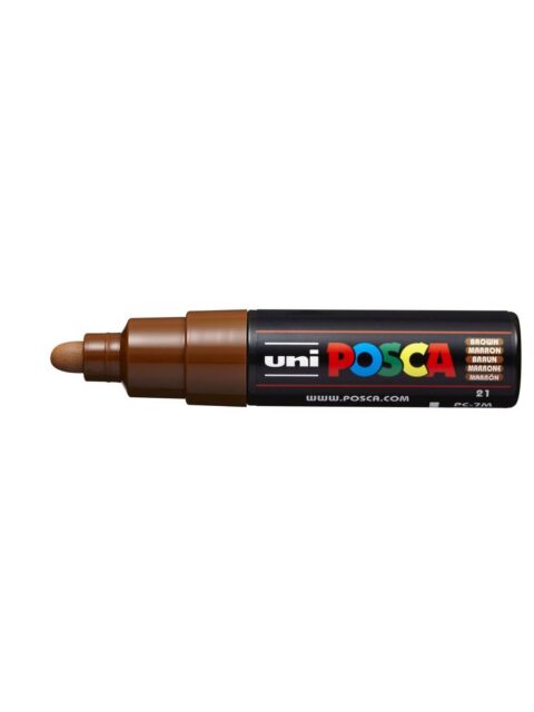 Marker Uni pc-7m Posca smeđi