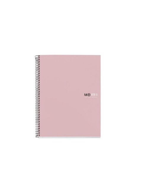 Kolegij blok Miquelrius A4 90g 80L spiralni crte Extra rigid cardboard sand MR49966