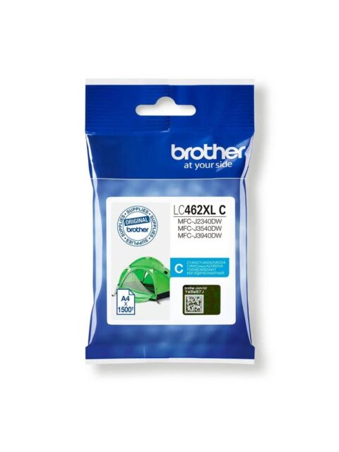 Tinta Brother LC462XLC cyan 1.5k
