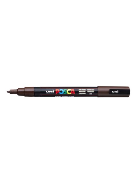 Marker Uni pc-3m Posca tamno smeđi