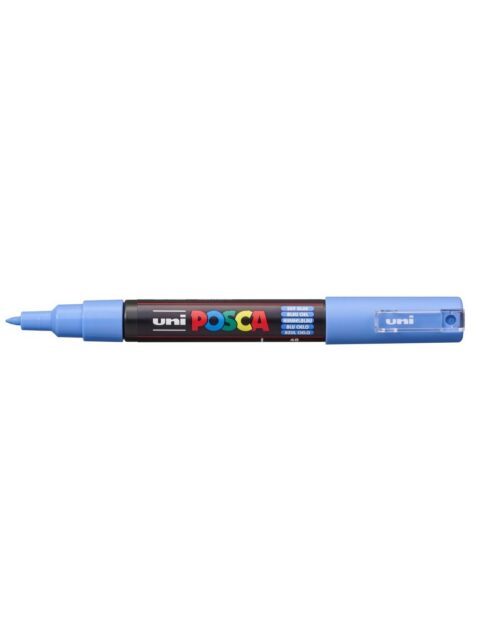 Marker Uni pc-3m Posca nebesko plavi
