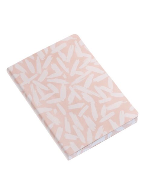 Notes Miquelrius A5 black or white pink točkice 160L 100g MR8194