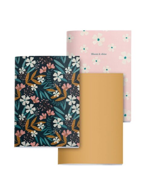 Notes Miquelrius A5 Wildflowers 32L 80g točkice 3/1 MR8200