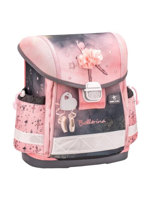 Torba školska Belmil classy ballerina black pink 403-13/AG/30