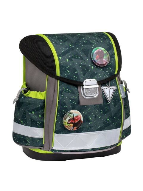 Torba školska Belmil classy with patches green splash 403-13/AG/PC-4 AK_BEL