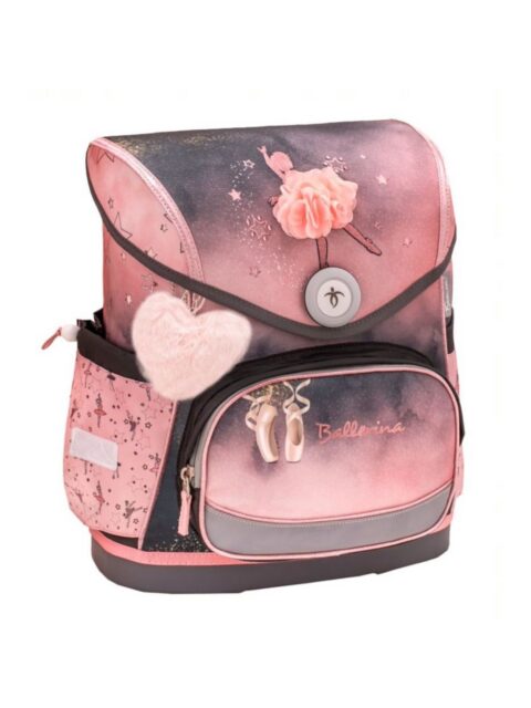 Torba školska Belmil compact ballerina black pink 405-41/AG-3