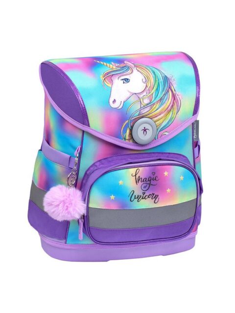 Torba školska Belmil compact unicorn rainbow color 405-41/AG-6