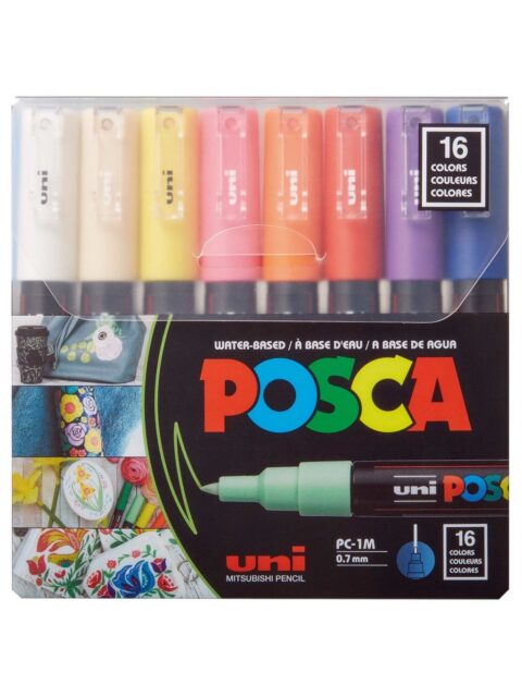 Uni pak marker Posca pc-1m 16/1