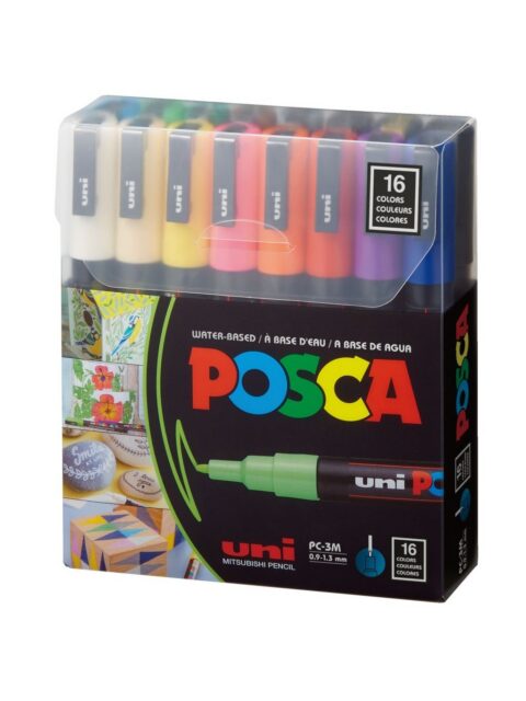 Uni pak marker Posca pc-3m 16/1