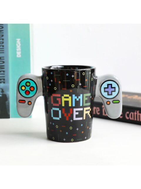 Šalica iTotal drške u obliku kontrolera Game over XL1923B