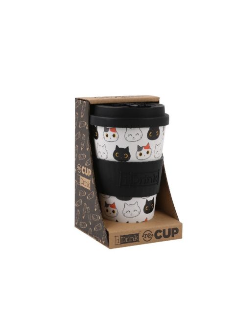 Šalica iTotal putna 435ml Cat ID5017