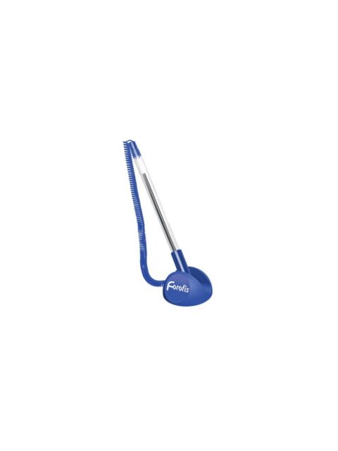 Kemijska olovka Forofis na stalku 1,0mm plavi ispis 91544