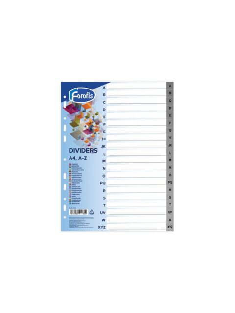 Pregrada plastična Forofis A4 A-Z 91285