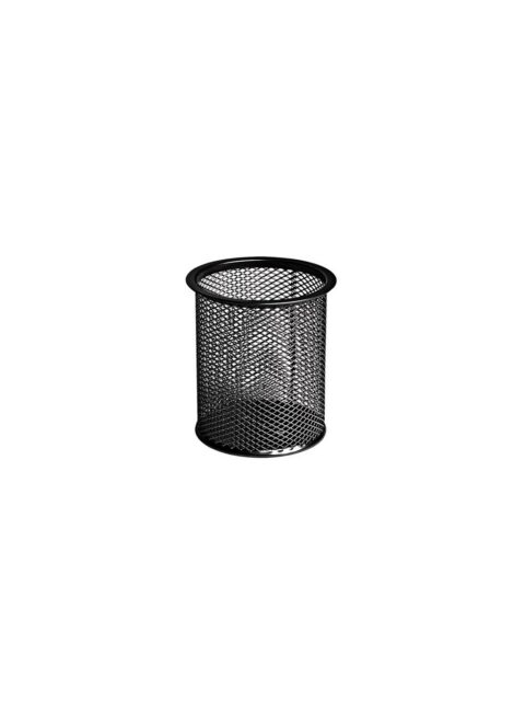 Čaša za olovke Forofis metalna žica okrugla 10x9cm crna 91300