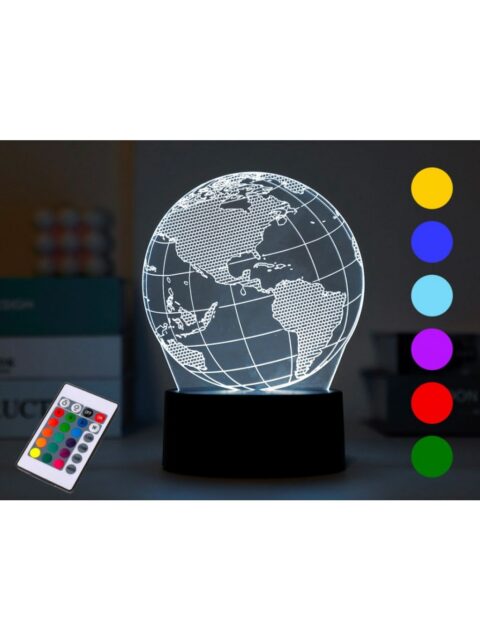 Lampa 3D na dodir iTotal promjena boja World XL2335