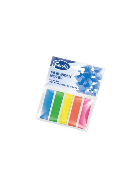 Blok zastavice Forofis 5 neon mix boja 25L 44x12mm 91036