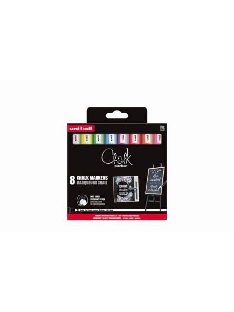 Uni pak marker pwe-5m chalk_kreda sortirane boje 8/1