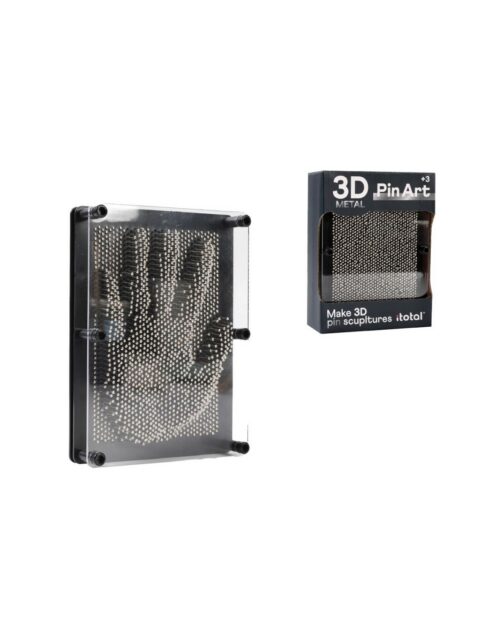 Pin art ploča iTotal metalna siva XL2706