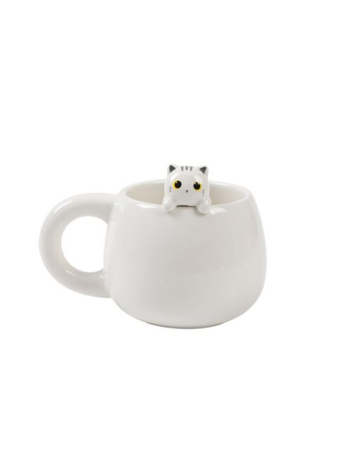 Šalica iTotal Charm Cat bijela XL2525A