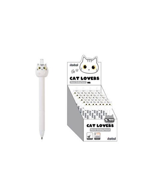 Olovka iTotal beskonačna Cat bijela 24/1 XL2070C