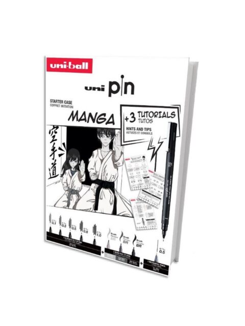 Marker Uni pin gift set Manga + tehnička ol M5-228 u kutiji 8/1