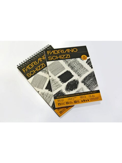 Blok Fabriano schizzi 29,7x42 (A3) 90g 80L ljepljeni top side 19100717 (zamjena za 37301)