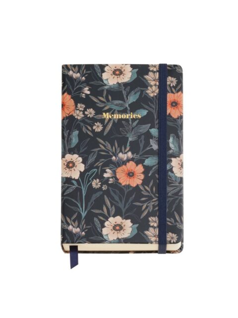 Dnevnik Miquelrius British Bloom 90x140mm 100g čist cvjetni MR8239