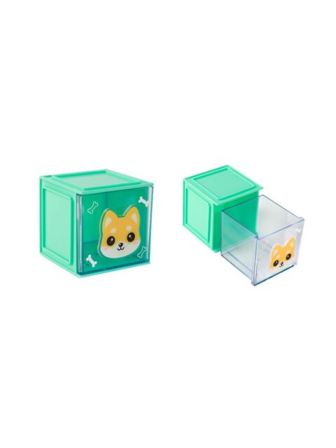 Organizator stolni iTotal kockasti Shiba 9x9x9,5cm XL2966