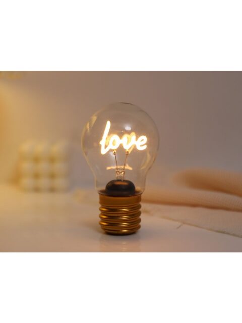 Lampa u obliku žarulje iTotal love XL2883