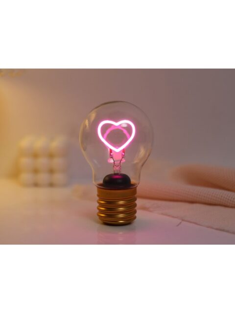 Lampa u obliku žarulje iTotal heart XL2877