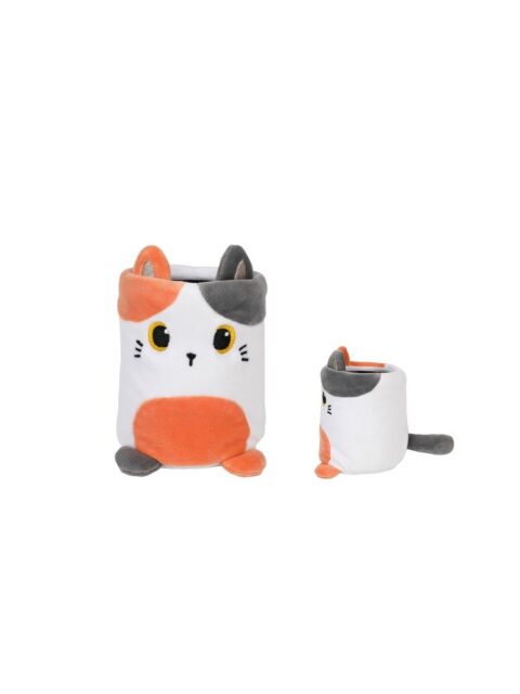 Čaša za olovke iTotal Cat narančasta XL2852