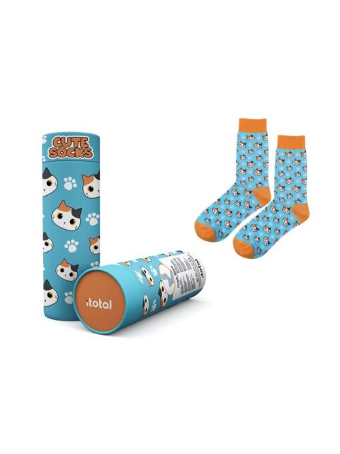 Čarape iTotal Cats narančasta XL2823