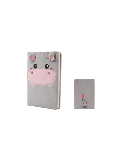 Notes iTotal plišani A5 Hippo XL2052F
