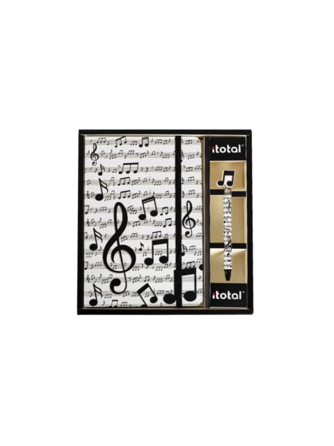 Set kemijska olovka i notes iTotal Music XL1831A