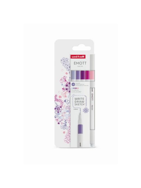 Marker Uni emott (0.4) pak 5 kom Floral colours 302422261