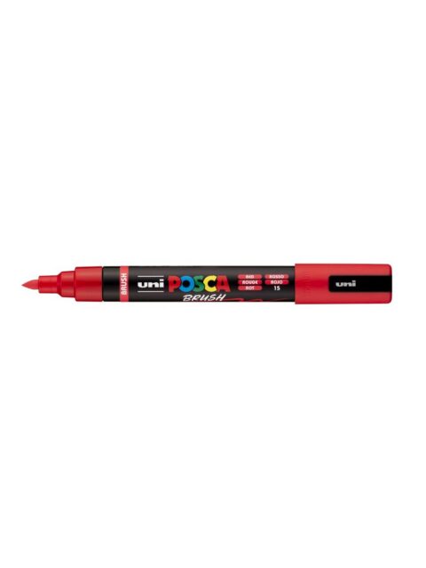 Marker Uni pc-5br brush Posca crveni