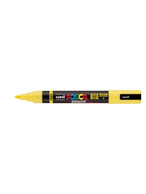 Marker Uni pc-5br brush Posca žuti