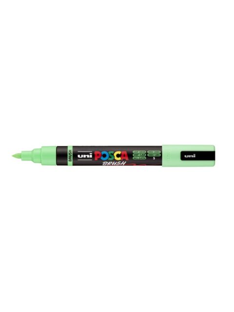 Marker Uni pc-5br brush Posca svijetlo zeleni