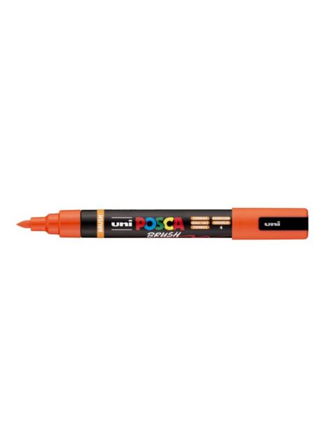 Marker Uni pc-5br brush Posca narančasti