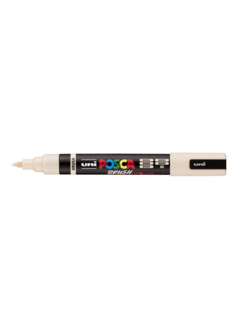 Marker Uni pc-5br brush Posca bež