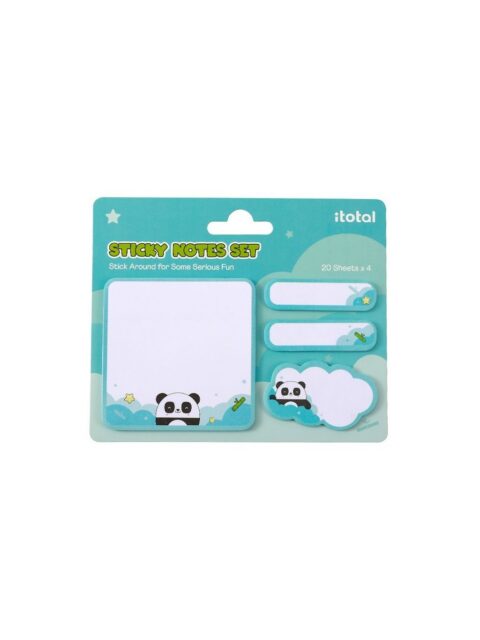 Blok samoljepivi iTotal Panda 4 dimenzije XL3113