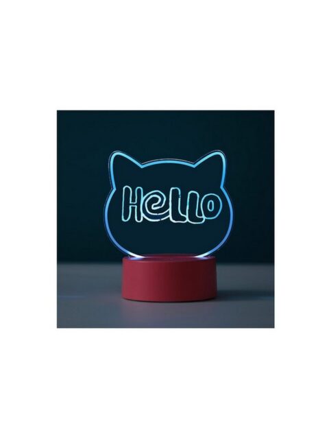 Lampa u obliku mačke iTotal za pisanje LED promjena boja DIY XL2330G