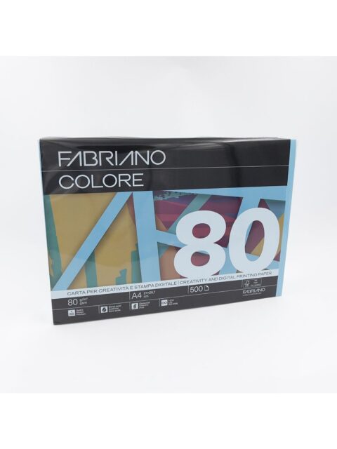 Papir Fabriano Colore A4/80g azzurro 500L 74321297 bright