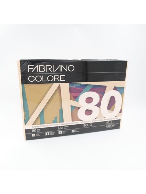 Papir Fabriano Colore A4/80g albicocca 500L 75221297 soft